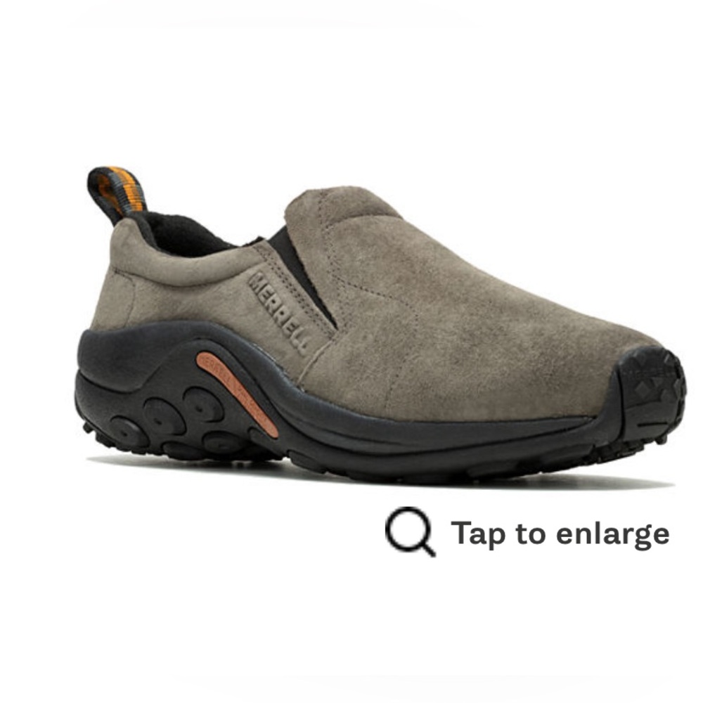 Merrell Jungle Moc Men’s size 9.5 Wide Tan (Gunsmoke) Slip-On Shoes - Picture 11 of 11